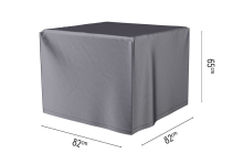 Platinum Aerocover vuurtafelhoes   Ademende hoes voor vuurtafels 82 x 82 x H65cm