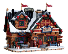 Lemax   'Apres Ski Lodge'   Verlicht gebouw   Exclusief adapter