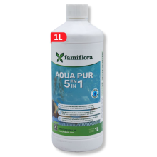 Famiflora Aqua pur 5 in 1 1L   geniet van een kraakheldere spa!