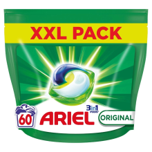 Ariel Original All in 1 Pods   60 wascapsules – Krachtige reiniging in een kleine capsule
