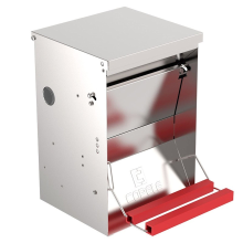 Hermie Automatische trapbak voederbak voor kippen 6 kg