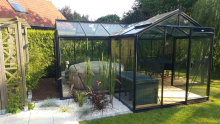 ACD tuinkamer Babette   3,77 x 5,19m   Blackline
