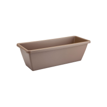 Elho balkonbak Barcelona 50   Taupe   Rechthoekig   50 x 19 x H19cm