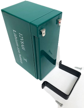 Lithium ion batterij voor de groene BSI accu druksproeier trolley   12v7AH + Plaat (BDS8)