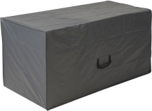 Nature hoes loungekussens   Grijs   H75 x 150 x 75 cm 100g/m² grafiet met rits