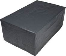 Nature beschermhoes tuinset rechthoekig H90x225x143cm 100g/m² grafiet, met koord
