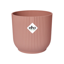 Elho Vibes Fold Rond 14   Delicaat roze (Roze)   Diameter 14 x H 13 cm   Ideaal voor binnen   100% gerecycled