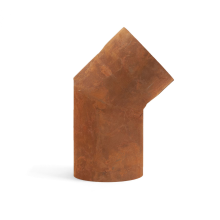 BonFeu Hoekpijp – diameter 100 mm – 45° – 11x15x21 cm – Roest