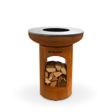 BonFeu Vuurschaal BBQ BonBiza Open – 80x80x100 cm – Roest