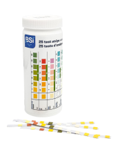 BSI zwembad, spa en vijver teststrips 9 in 1 | 25 strips
