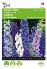 Buzzy seeds Buzzy® Ridderspoor zaden   Giant Pacific   gemengd