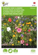 Buzzy seeds Buzzy bloemenweide   Bloemenmengsel voor vlinders
