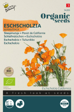 Buzzy seeds Buzzy   bloemzaden   Goudpapaver Eschscholzia Aurantiaca