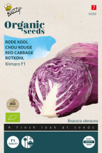 Buzzy seeds Buzzy Organic 'Klimaro F1'   Biologische Rode Koolzaden