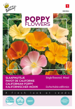 Buzzy seeds Buzzy® Poppies Of The World   Slaapmutsjes zaden   Californische