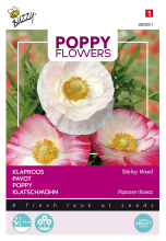 Buzzy seeds Buzzy® Poppies Of The World   Klaproos zaden   gemengd