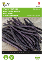 Buzzy seeds Stokspekbonen zaden   Blauhilde   30g