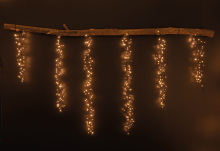 Hermie Anna's Collection Cascade Cluster LED verlichting – 432 lampjes – warm wit – 7,5 m – timer & dimmer – binnen & buiten