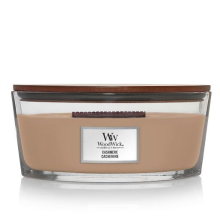 WoodWick geurkaars   Ellipse HearthWick Flame   Cashmere