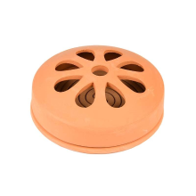 Esschert Design citron. Spiralen terracotta/giftbox   LxBxH: 15,5x15,5x6,2cm