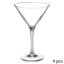 Secret de Gourmet set Cocktailglazen/martiniglazen   4x stuks   210 ml