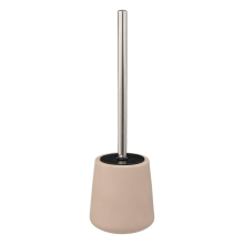 5Five Colors Toiletborstel & Houder   40 cm   Beige Polyresin & RVS