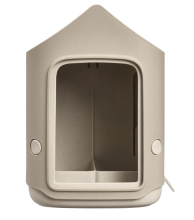 Elho Cosy Bird Feeder 18cm   Beige   Vogelvoederhuisje & Vogelbadje   100% Gerecycled