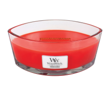 WoodWick geurkaars   Ellipse HearthWick Flame   Crimson Berries