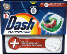 Dash Platinum wasmiddel pods 'Extra reinigingskracht'   14 wascapsules