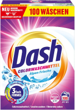 Dash Color Alpen Frische Waspoeder   Gekleurde Was   5 kg   100 Wasbeurten
