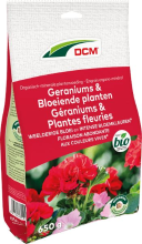 DCM Plantenvoeding Geraniums & Bloeiende Planten 0,65 KG   Voor het bemesten van perkplanten