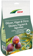 DCM Plantenvoeding Olijven, Vijgen & Citrus 0,65 KG   Voor het bemesten van olijven, vijgen en citrus