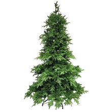 National Tree Company Decorator Tree kunstkerstboom   228 cm   Groen   Diameter 147 cm   2788 tips   Metalen voet