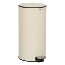 5Five Delta Pedaalemmer   30 Liter   Beige   Soft Close & Koolstoffilter