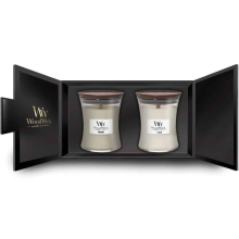 WoodWick geurkaars   Deluxe Giftset   Set van 2 medium candles