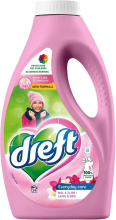 Dreft vloeibaar wasmiddel wol & zijde 1,32L   24 wasbeurten  Geschikt voor wol, zijde en delicate stoffen