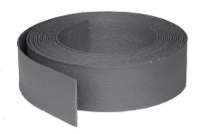 ECOO Ecolat kunststof afboording   H: 19cm x L: 25m   grijs   rol