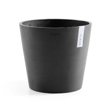 Ecopots bloempot Amsterdam 40   Rond   Dark Grey   Diameter 40 x H34,5 cm