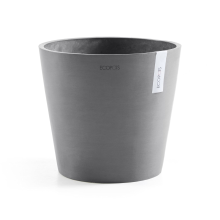 Ecopots bloempot Amsterdam 40   Rond   Grey   Diameter 40 x H34,5 cm