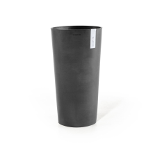 Ecopots bloempot Amsterdam High 76   Rond   Dark Grey   Diameter 41,5 x H76,8 cm