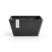 Ecopots bloempot Berlin 30   Vierkant   Dark Grey   31,2cm x H15,7cm