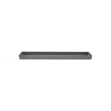 Ecopots onderschotel met waterreservoir   Rechthoekig   Grey   53,5 x 15,5 x H3,3 cm