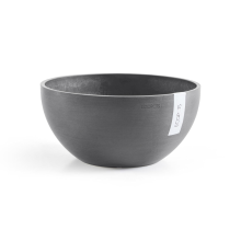 Ecopots bloempot Brussels 30 – Rond – Grey – diameter 30 x H14,8 cm