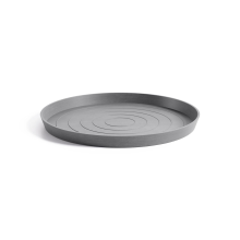 Ecopots onderschotel met waterreservoir  Rond   Grey   Diameter 58,7 x H4,5 cm