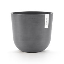Ecopots bloempot Oslo 25   Rond   Grey   Diameter 25 x H21,8 cm
