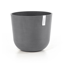 Ecopots bloempot Oslo 35   Rond   Grey   Diameter 35 x H30,5 cm