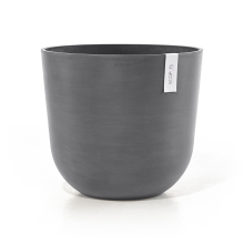 Ecopots bloempot Oslo 45   Rond   Grey   Diameter 45 x H39,4 cm