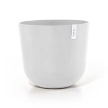 Ecopots bloempot Oslo 55    Rond   Pure White   Diameter 55 x H48,5 cm