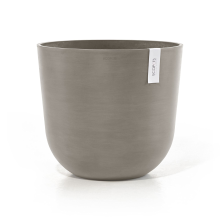 Ecopots bloempot Oslo 45    Rond   Taupe   Diameter 45 x H39,4 cm