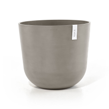 Ecopots bloempot Oslo 55    Rond   Taupe   Diameter 55 x H48,5 cm